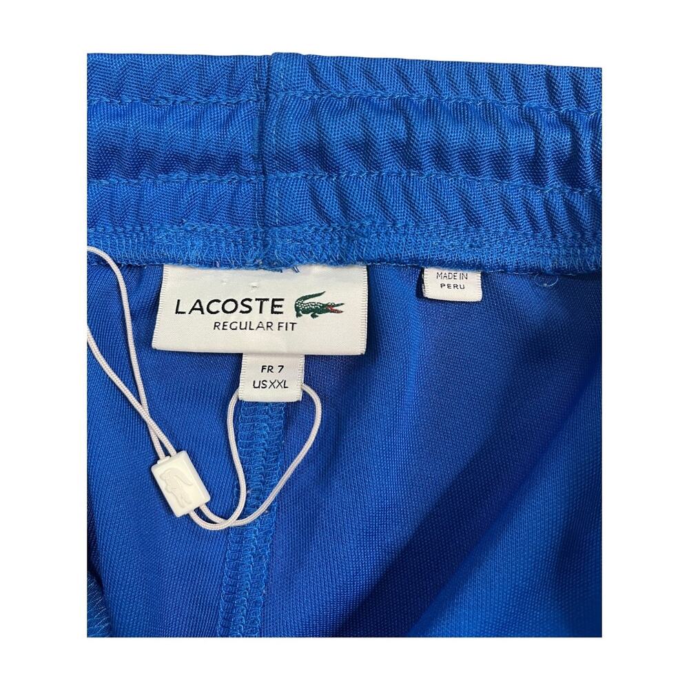 Lacoste Track Pants Mens XXL Blue Regular Fit Athletic Streetwear Jogger Logo - Picture 3 of 12
